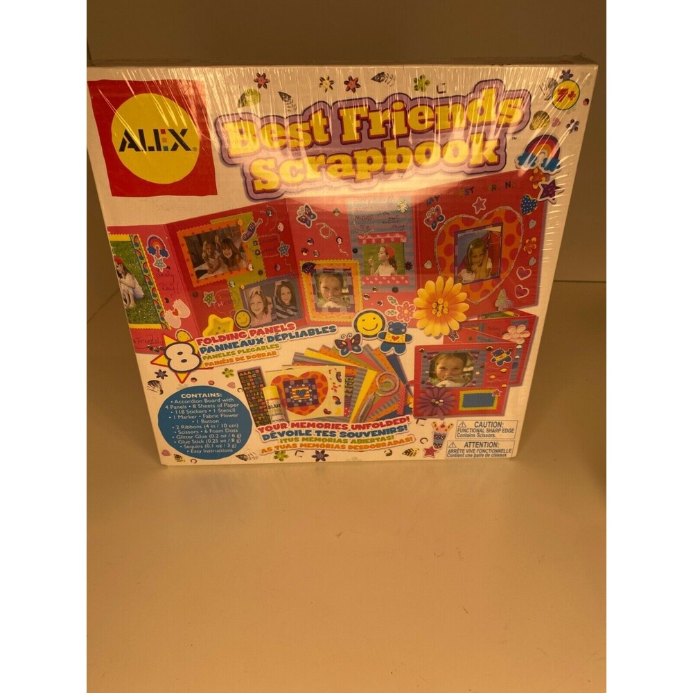 Scrapbooking Crafts for Best Friends Kit by Alex - Board, Sticker, Glue, Glitter - Picture 4 of 6